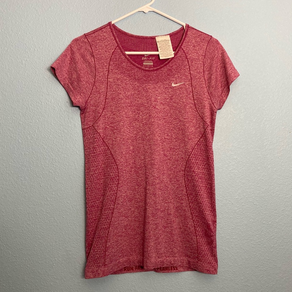 Nike Women's Short Sleeve Tee - Red